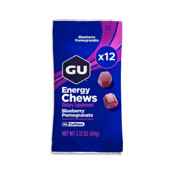 Gomitas GU Energy Blueberry Pomegranate — frontal