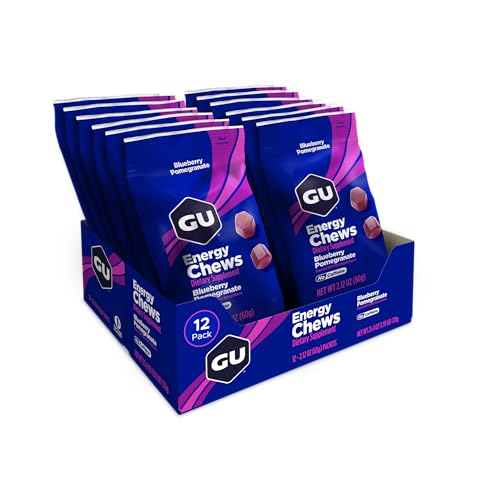Etiqueta GU Energy Chews Blueberry Pomegranate
