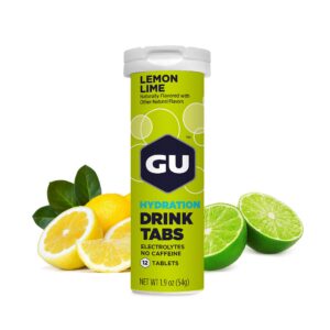 Caja de GU Energy Hydration Lemon Lime