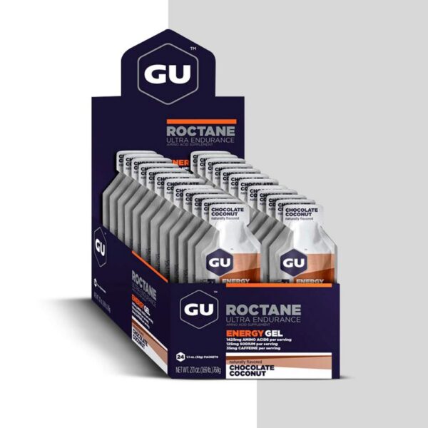 Detalle de sabor coco-chocolate