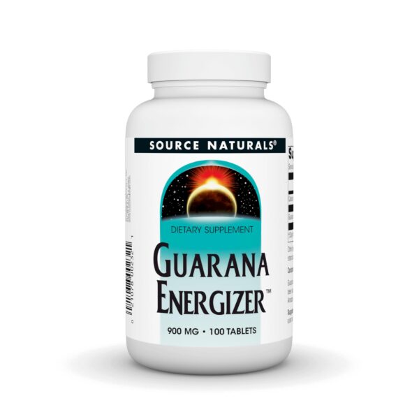 Version 1.0.0 Guaraná energizante Source Naturals 900mg 100 tabletas