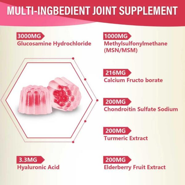Gulapelst gomitas glucosamina y condroitina - ingredientes