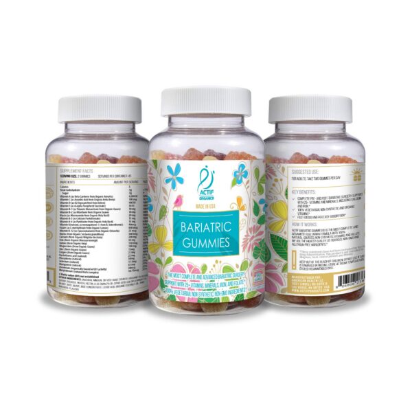 Gummies ACTIF con absorción mejorada para máxima biodisponibilidad
