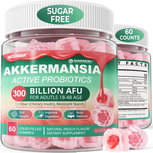 Version 1.0.0 Gummies calcio y magnesio Nextdia para niños 4+ fresa