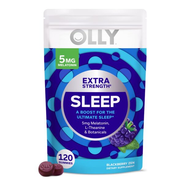 Gummies OLLY multivitaminas sabor moras mejor sueño