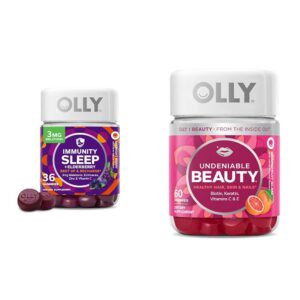 Gummies OLLY para sueño e inmunidad con sabor a bayas