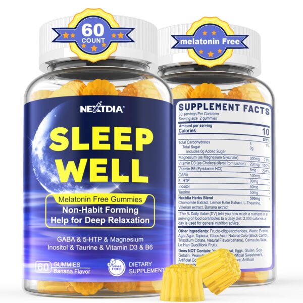 Gummies para dormir Nextdia botella frente