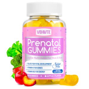 Gummies prenatales VIDAVITE veganas sin azúcar para mujer