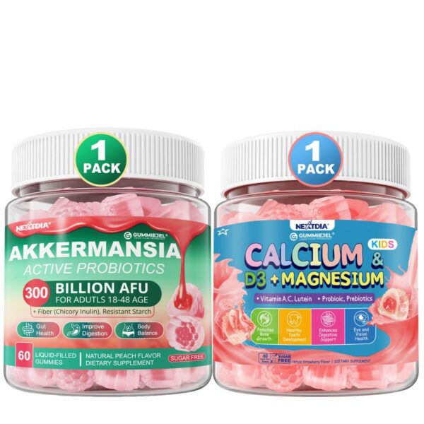 Version 1.0.0 Gummies probióticos Akkermansia Nextdia paquete