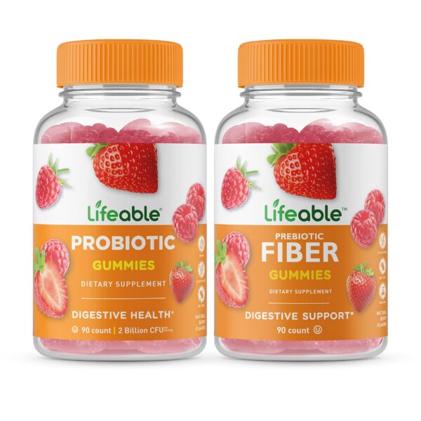 Version 1.0.0 Gummies probióticos Lifeable 2 billones UFC sabor natural