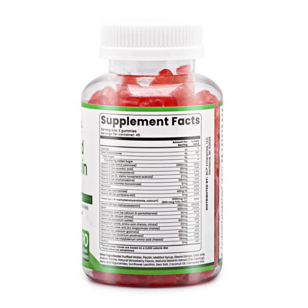 Gummies veganas BariSlim para soporte post cirugía bariátrica