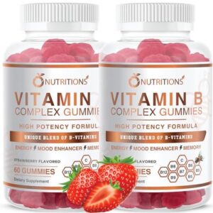 Gummies veganas Vitamina B Complejo O NUTRITIONS paquete 2
