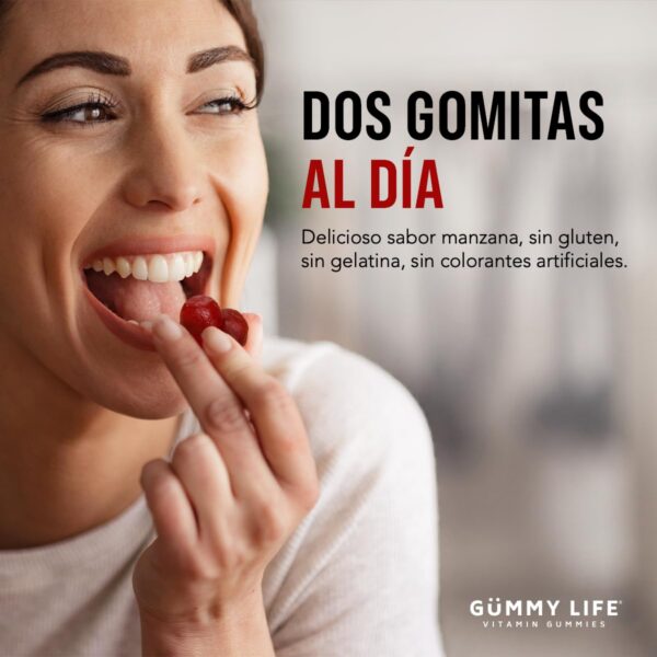 Empaque de 60 gomitas de Gummy Life