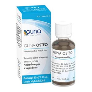 Imagen frontal de GUNA Osteo gotas homeopáticas