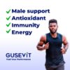 GUSEVIT vitaminas y minerales para hombres saludables
