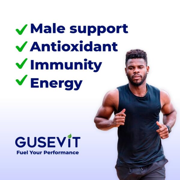 GUSEVIT vitaminas y minerales para hombres saludables