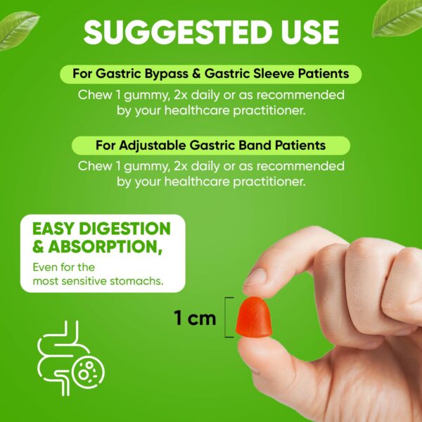 Gusto a frutas gomitas multivitamínicas BariSlim