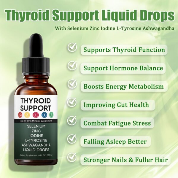Etiqueta de Actora Thyroid Drops
