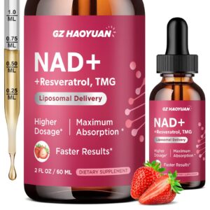 Frasco de gotas NAD+ liposomales sabor fresa