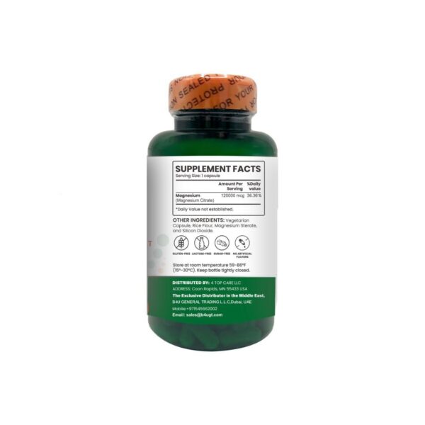 Cápsulas H4U citrato magnesio blíster