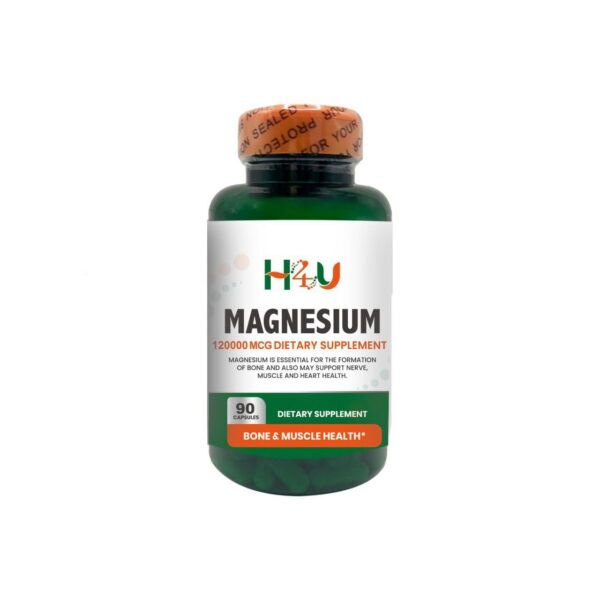 H4U cápsulas citrato magnesio botella