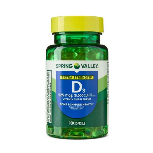 Frontal de H4U D3 5000 UI Softgel