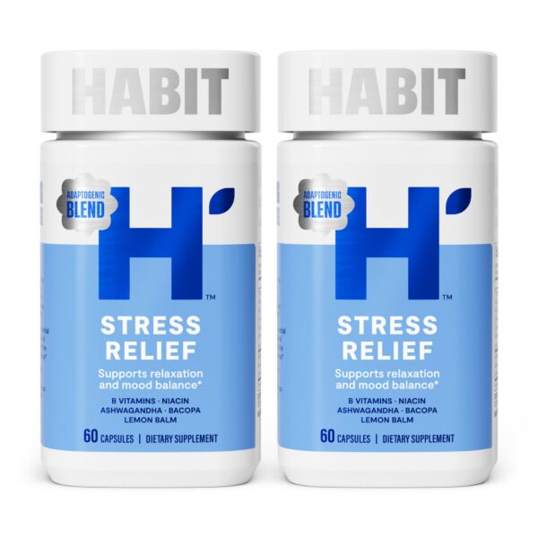 Habit Stress Relief frasco frontal