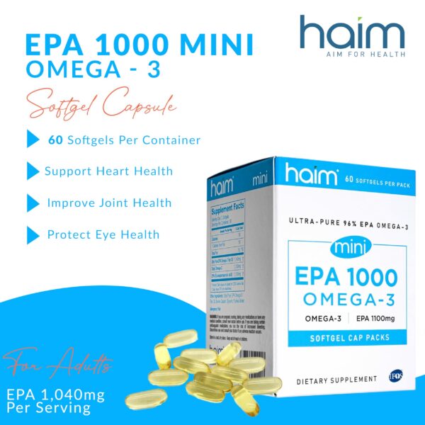 Version 1.0.0 Cápsulas suaves EPA1000 MINI en blister
