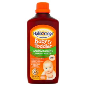 Version 1.0.0 Haliborange multivitaminas líquido sabor naranja natural 250ml