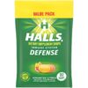 Version 1.0.0 HALLS Defense gomitas vitamina c cítricas paquete valor