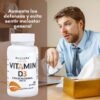 Hallusa Natural vitaminas Cápsulas blandas D3 contenido