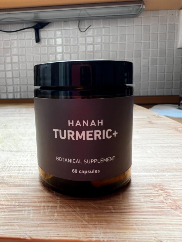 Cápsulas Hanah Turmeric+ para salud antioxidante