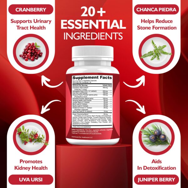 Happee detox limpieza renal cápsulas