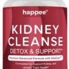 Happee suplemento detox fórmula renal botella