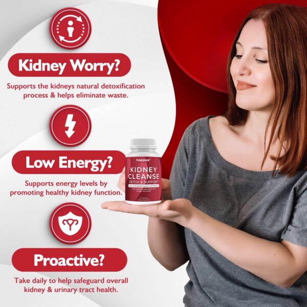 Happee suplemento renal ingredientes naturales