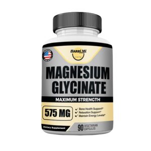 Magnesio glicinato Happi Mi Nutrition cápsulas