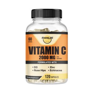 Frasco Happi Mi Nutrition Vitamina C 2000mg