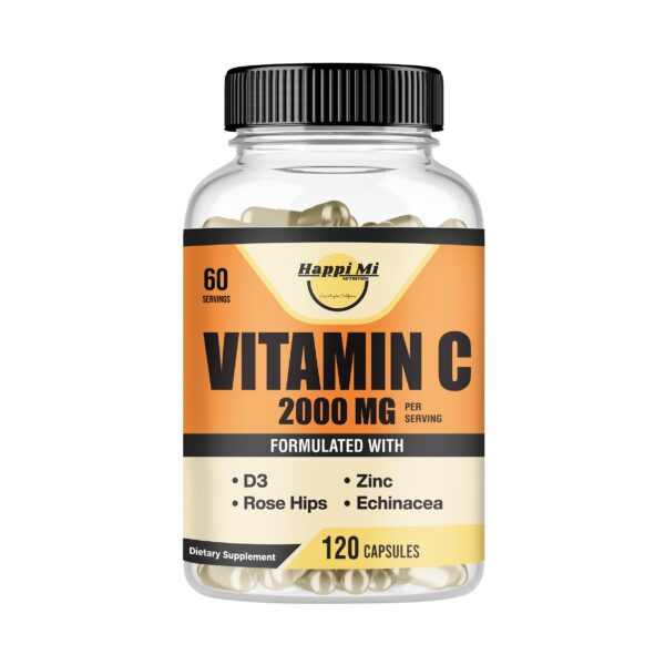 Version 1.0.0 Frasco Happi Mi Nutrition Vitamina C 2000mg