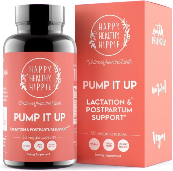 Happy Healthy Hippie Pump It Up suplemento de lactancia