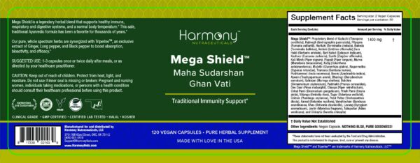 Version 1.0.0 Etiqueta de ingredientes Maha Sudarshan Ghan Vati