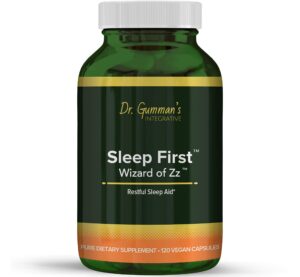 Harmony Nutraceuticals Sleep First cápsulas veganas para ayuda para dormir