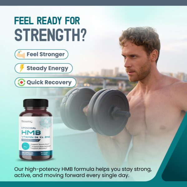 Etiqueta HarmoVira HMB liposomal