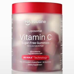 Haroutine gomitas liposomales vitamina c sin azúcar 500mg frasco ecológico