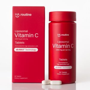 Frasco de Haroutine Liposomal Vitamin C 1000 mg