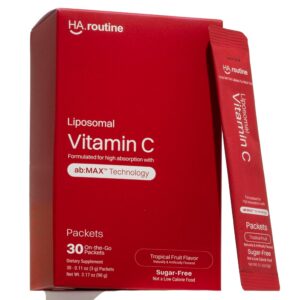 Version 1.0.0 Haroutine polvo liposomal vitamina c paquete tropical