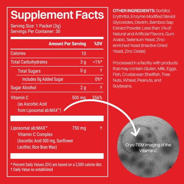 Haroutine polvo vitamina c 30 paquetes soporte inmunológico