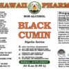 Etiqueta de Hawaii Pharm Black Cumin extract