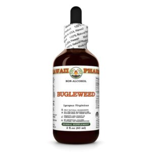Version 1.0.0 Botella de Bugleweed sin alcohol de Hawaii Pharm