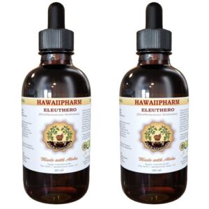 Version 1.0.0 HawaiiPharm extracto líquido de eleuthero orgánico frasco