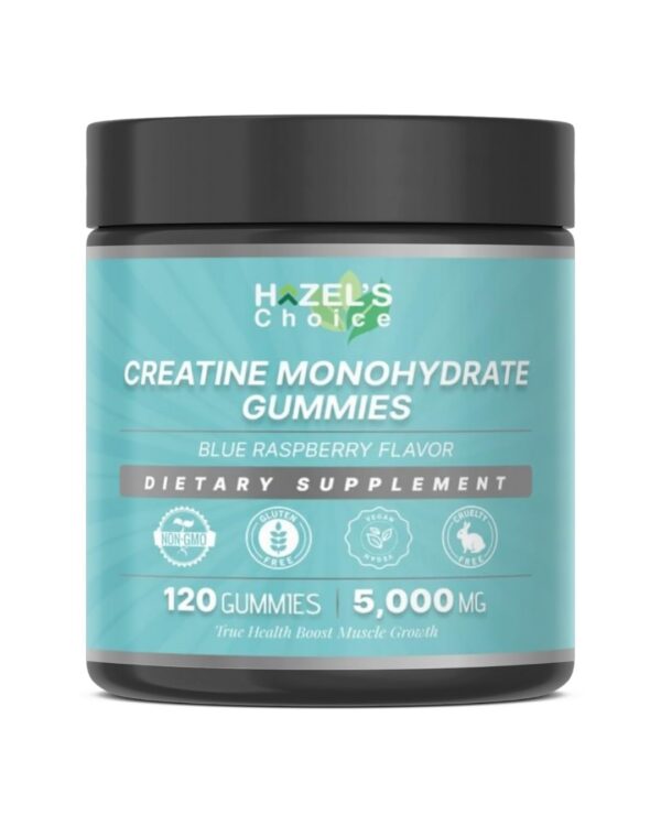 Gomitas creatina monohidratada de Hazel's Choice - frasco